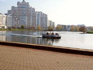 Апартаменты Апартаменты у реки Минск Апартаменты с видом на озеро-20